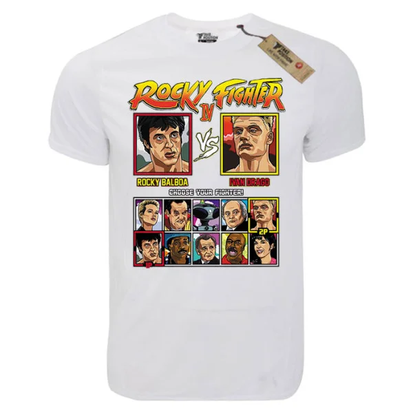 Φωτογραφία προϊόντος: T-shirt unisex Takeposition T-cool λευκό Rocky vs, 900-1612