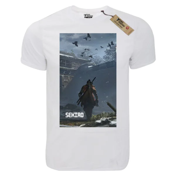 Φωτογραφία προϊόντος: T-shirt unisex Takeposition T-cool λευκό Sekiro quest, 900-4613