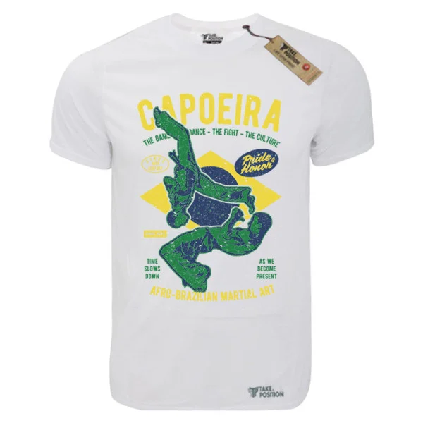 Φωτογραφία προϊόντος: TakePosition T-shirt unisex Takepoasition T-cool λευκό Capoeira, 900-5543
