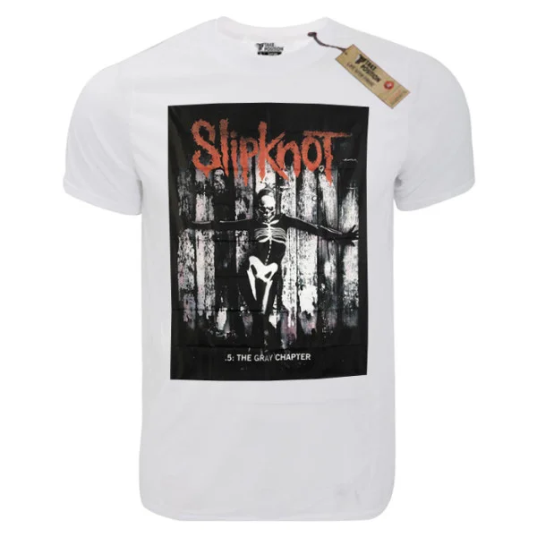 Φωτογραφία προϊόντος: T-shirt unisex Takeposition T-cool λευκό Slipknot Gray chapter, 900-7556