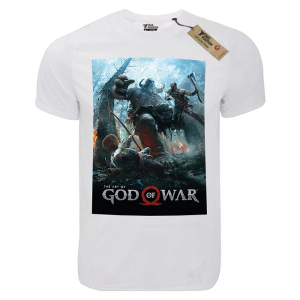 Φωτογραφία προϊόντος: TakePosition T-shirt unisex T-cool λευκό Kratos and sun the art of war, 900-4526