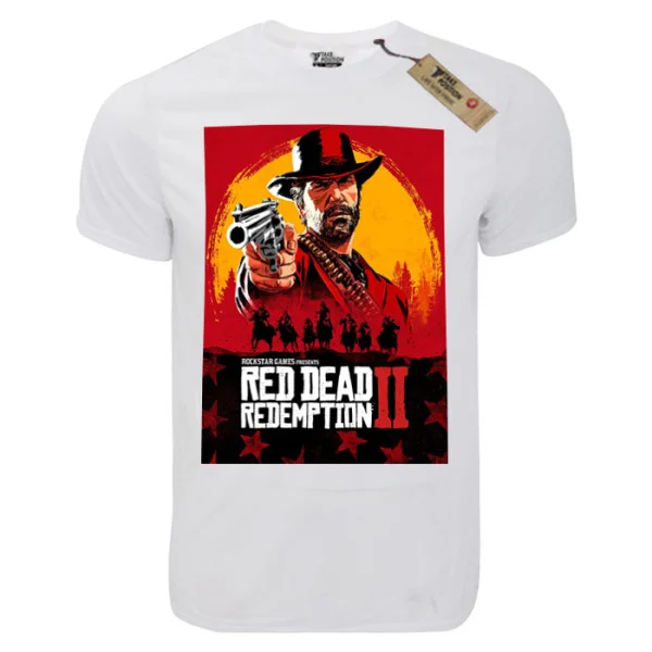 Φωτογραφία προϊόντος: T-shirt unisex Takeposition T-cool λευκό Red Dead 2, 900-4592