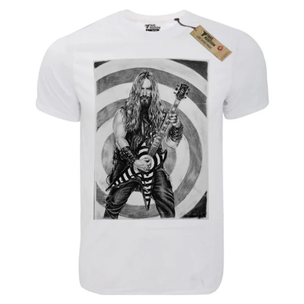 Φωτογραφία προϊόντος: T-shirt unisex Takeposition T-cool λευκό Zakk Wylde, 900-7618
