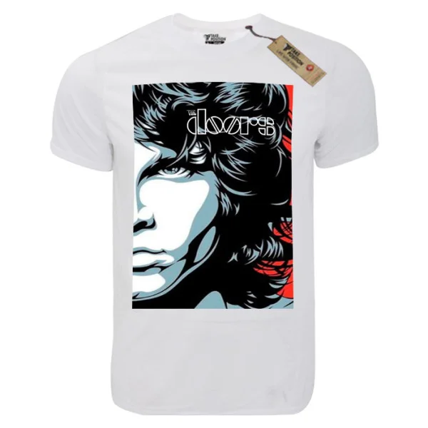 Φωτογραφία προϊόντος: T-shirt unisex Takeposition T-cool λευκό The Doors poster, 900-7610