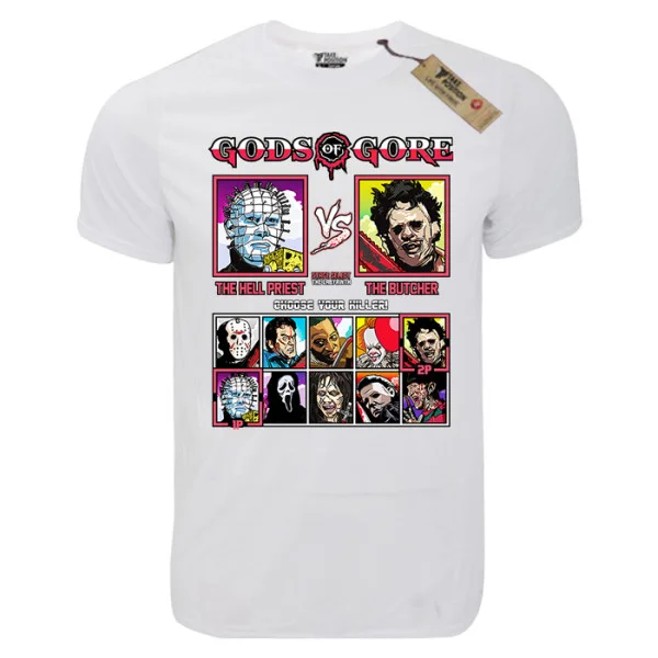 Φωτογραφία προϊόντος: T-shirt unisex Takeposition T-cool λευκό Terror vs n2, 900-1621