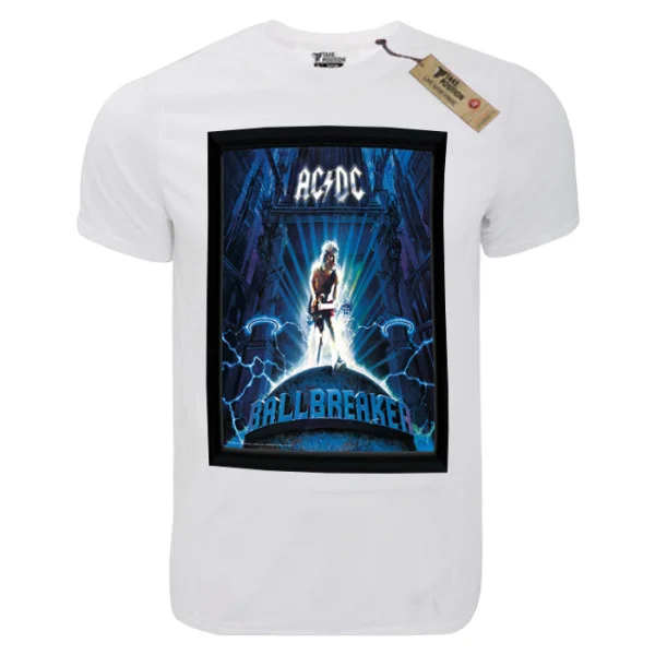 Φωτογραφία προϊόντος: T-shirt unisex Takeposition T-cool λευκό Acdc Ball Breaker, 900-7517