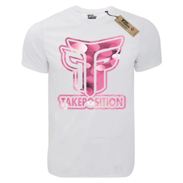Φωτογραφία προϊόντος: TakePosition T-shirt unisex T-cool λευκό Logo, 900-0032-15
