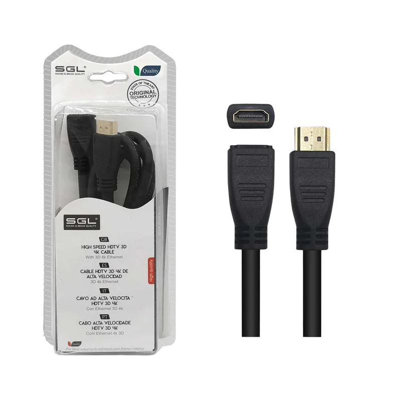 Φωτογραφία προϊόντος: Tradesor Kαλώδιο HDMI - A1592C - Male/Female - 1.5m - 095660