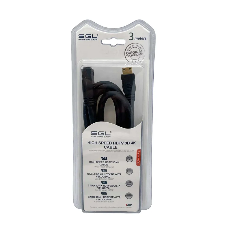 Φωτογραφία προϊόντος: Tradesor Kαλώδιο HDMI - A1592BC - Male/Female - 3m - 095530