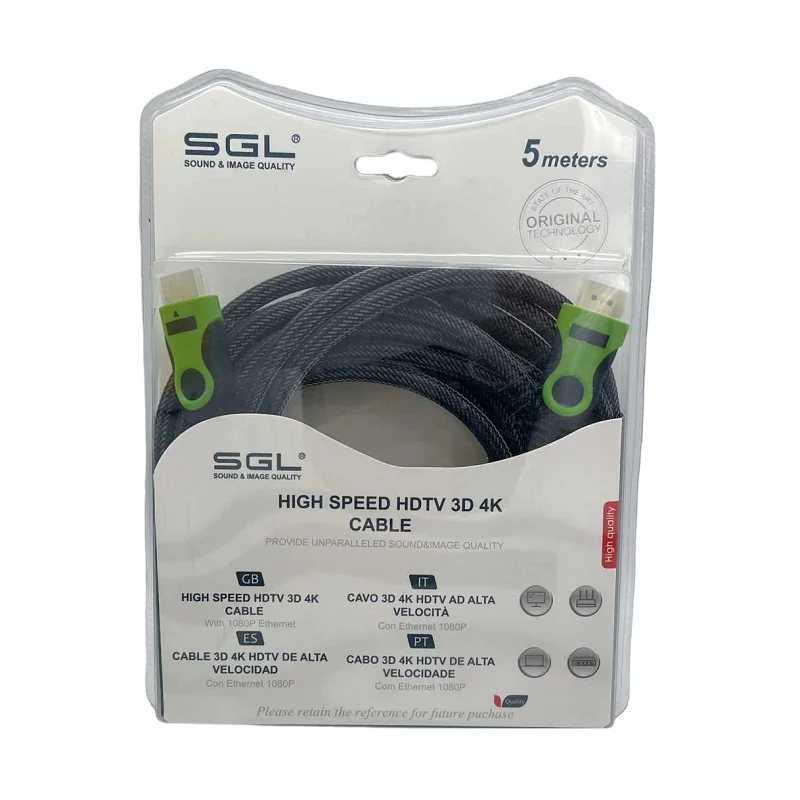 Φωτογραφία προϊόντος: SGL Καλώδιο HDMI - B1593 - 1.4V - Male/Male - 5m - 094908