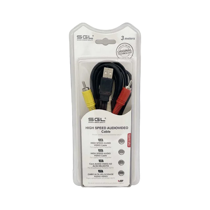 Φωτογραφία προϊόντος: SGL Καλώδιο USB 2.0 σε RCA - 1528B - 1.5m - 097985