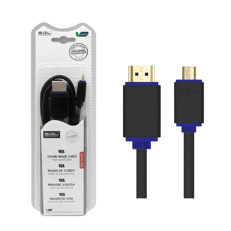 Φωτογραφία προϊόντος: Tradesor Kαλώδιο HDMI σε Micro HDMI - A1592S - 3m - 095554