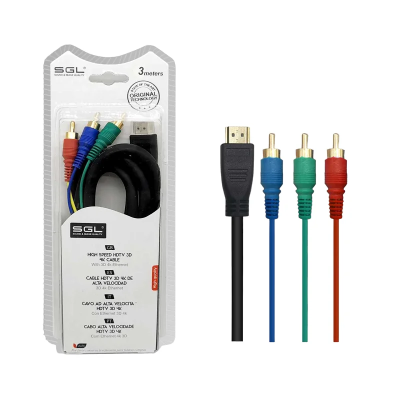 Φωτογραφία προϊόντος: SGL Καλώδιο HDMI σε RCA - 1592-3R - 3m - 095370