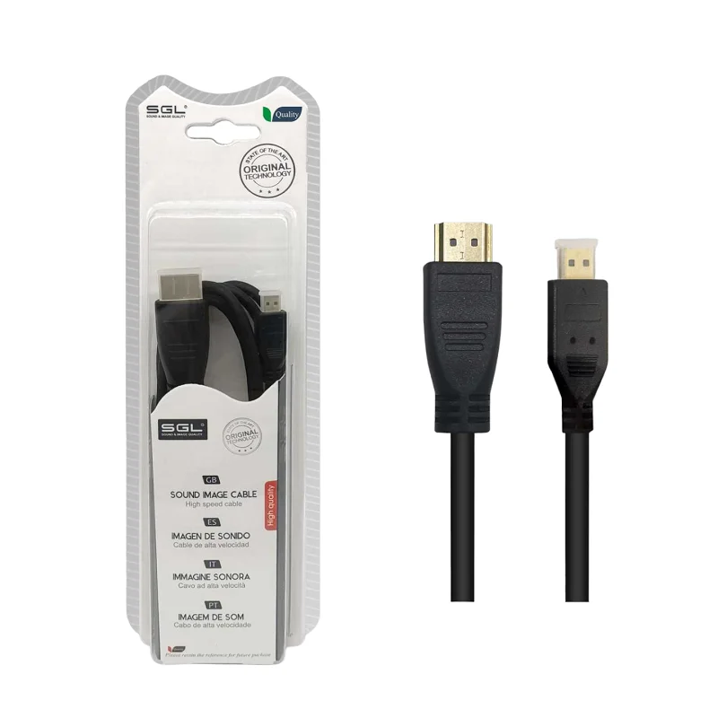 Φωτογραφία προϊόντος: SGL Καλώδιο HDMI σε Micro HDMI - 1592S - 1.5m - 095189