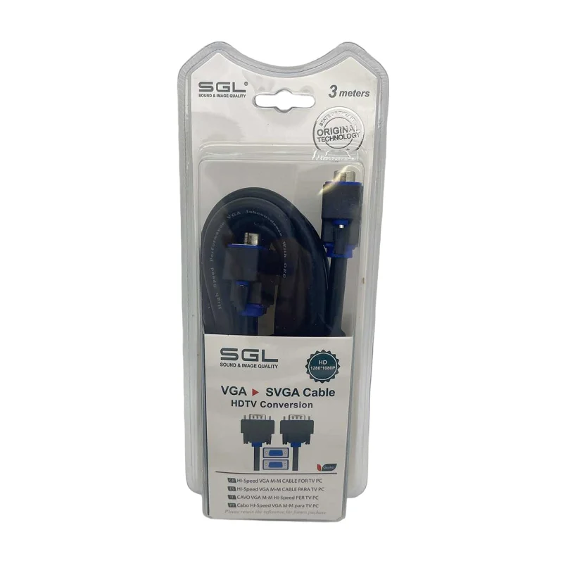 Φωτογραφία προϊόντος: SGL Καλώδιο VGA - 550BB - Male/Male - 3m - 095073