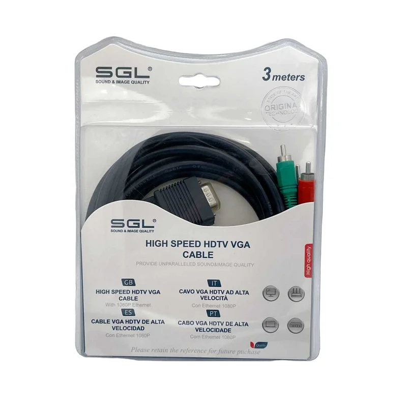 Φωτογραφία προϊόντος: SGL Καλώδιο VGA σε RCA - 550-3R - 3m - 095417