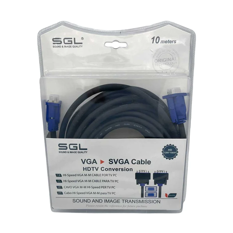 Φωτογραφία προϊόντος: SGL Καλώδιο VGA - 550BB - Male/Male - 10m - 095097