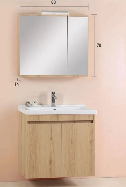Φωτογραφία προϊόντος: PRO BAGNO Έπιπλο Μπάνιου 951A MATRIX W21 σετ