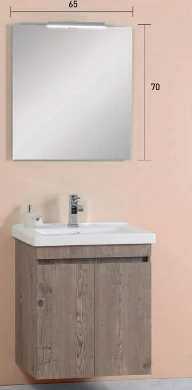 Φωτογραφία προϊόντος: PRO BAGNO Έπιπλο Μπάνιου 952C MATRIX W23 σετ