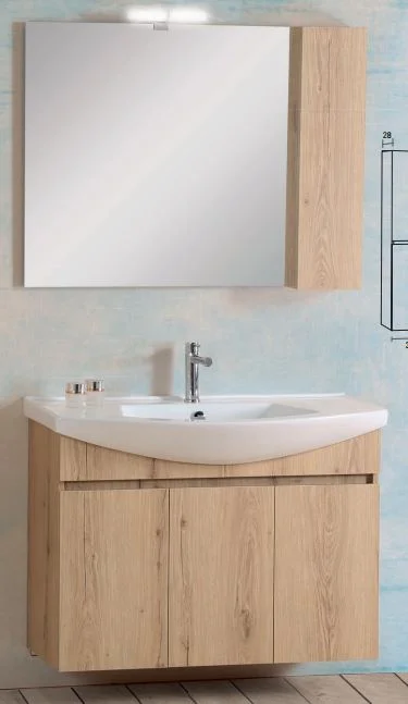 Φωτογραφία προϊόντος: PRO BAGNO Έπιπλο Μπάνιου 953B MATRIX W21 σετ