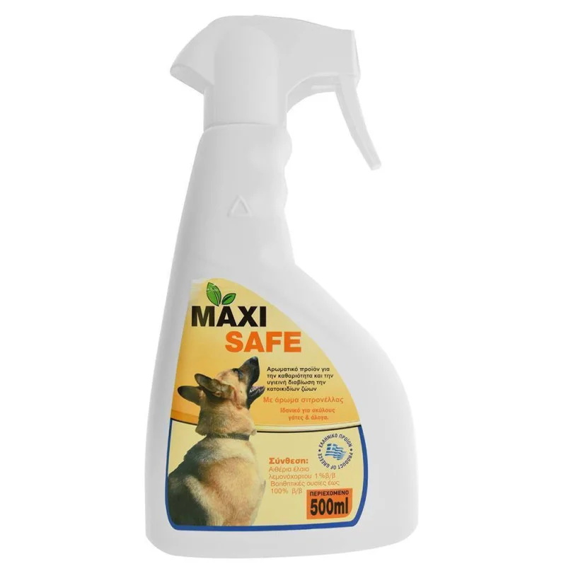 Φωτογραφία προϊόντος: OEM Maxi Safe Citronella 500ml Spray Απώθησης Σκύλου