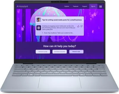 Φωτογραφία προϊόντος: DELL 14 Plus DB14250 Intel Core Ultra 7 256V Laptop 35.6 cm (14'') 2.5K 16 GB LPDDR5x-SDRAM 512 GB SSD Wi-Fi 7 (802.11be) Windows 11 Home Blue