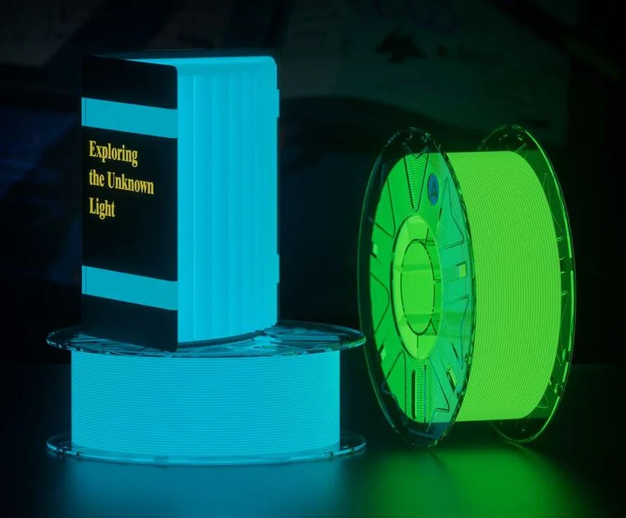 Φωτογραφία προϊόντος: Creality Hyper Luminous PLA Blue - Fast 3D Printer Filament, RFID 1 kg Spool1.75