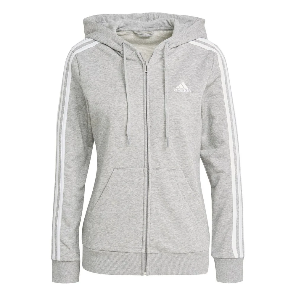 Φωτογραφία προϊόντος: Adidas Essentials French Terry 3-Stripes Full-Zip Γυναικεία Ζακέτα GL0804 Μπλε