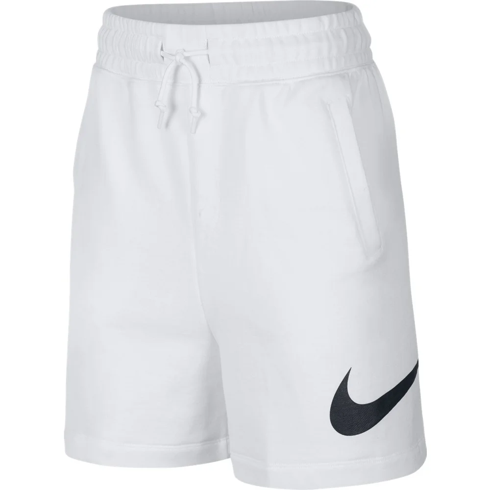 Φωτογραφία προϊόντος: Nike Sportswear Swoosh Γυναικεία Βερμούδα Ψηλόμεση CJ3833-100 Λευκό ΛΕΥΚΟ