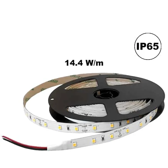 Φωτογραφία προϊόντος: Ταινία led 5m 12VDC 14.4w/m 1080Lm/m 75Lm/w φως ημέρας 4000K CRI80+ στεγανή IP65 50-0017 ΤΩRA CUBALUX