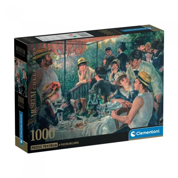 Φωτογραφία προϊόντος: Clementoni Puzzle Museum Collection - Renoir: Luncheon of the Boating Party 1000pcs (37063) (CLE37063)
