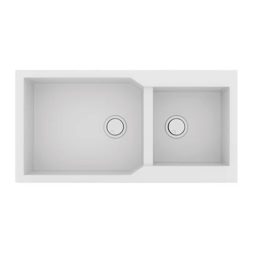 Φωτογραφία προϊόντος: ΝΕΡΟΧΥΤΗΣ ΕΝΘΕΤΟΣ SANITEC ULTRA GRANITE 803 98X50 Bianco