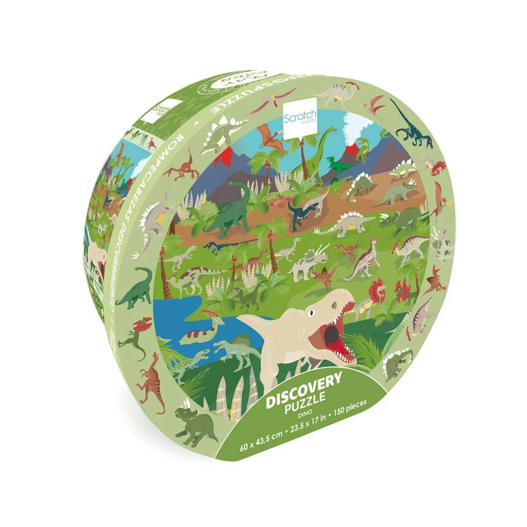 Φωτογραφία προϊόντος: Scratch DISCOVERY PUZZLE DINOSAURS 150pcs