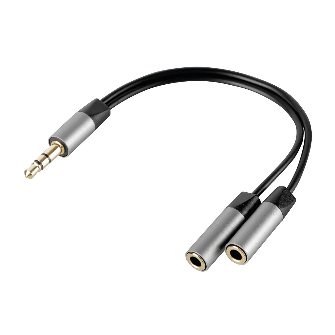 Φωτογραφία προϊόντος: Lampa ΚΑΛΩΔΙΟ ΗΧΟΥ JACK 3,5mm 10cm ΑΠΟ ΜΟΝΟ ΑΡΣΕΝΙΚΟ ΣΕ ΔΙΠΛΟ ΘΗΛΥΚΟ AUX SPLITTER SILVER LINE L3882.9/T