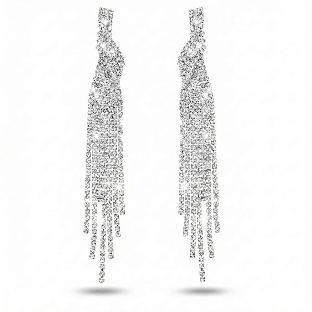 Φωτογραφία προϊόντος: OEM Diamonds fall silver earrings