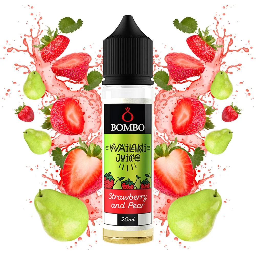 Φωτογραφία προϊόντος: Bombo Wailani Juice Flavor Shot Strawberry Pear 20ml/60ml