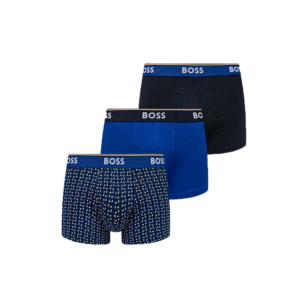 Φωτογραφία προϊόντος: Ανδρικό Boxer Cotton Stretch 3pack BOSS 50531701-991 Μπλε