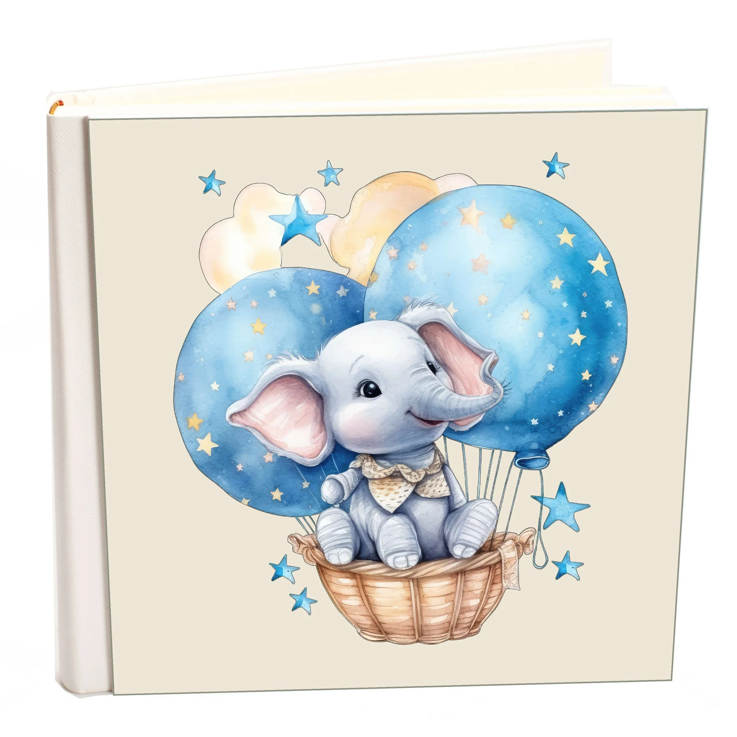 Φωτογραφία προϊόντος: HOPER Άλμπουμ my album elephant 34 boho style με ριζόχαρτο 35x35cm και κουτί άλμπουμ