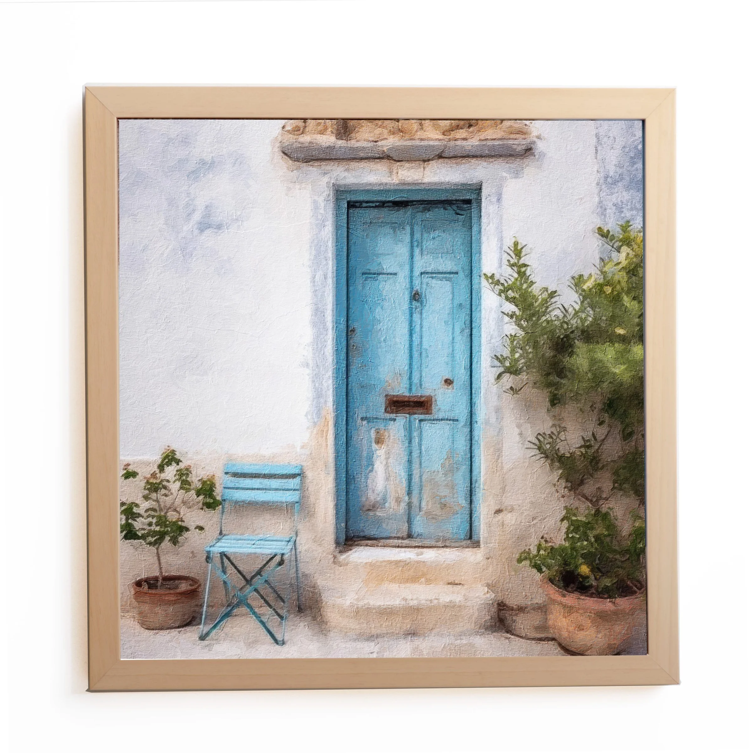Φωτογραφία προϊόντος: HOPER Θέμα (island 9 ) 1 Κάδρο 37x37cm κορνίζα ξύλινη χρώμα φυσικό ξύλο θέμα με πλαστικοποίηση (Κ 2033/83+9 island)