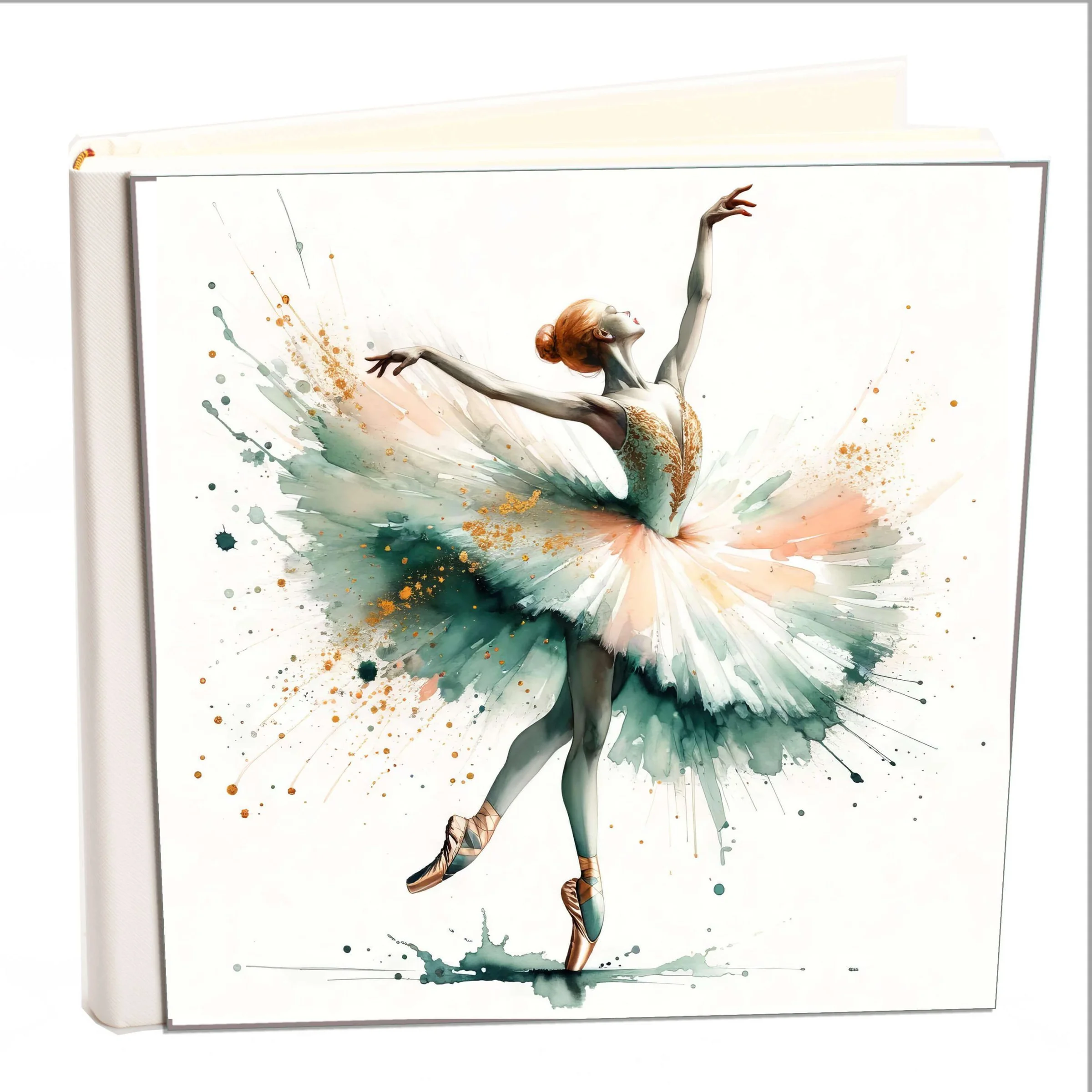 Φωτογραφία προϊόντος: HOPER Άλμπουμ my album ballerina 04 boho style με ριζόχαρτο 30x30cm και κουτί άλμπουμ
