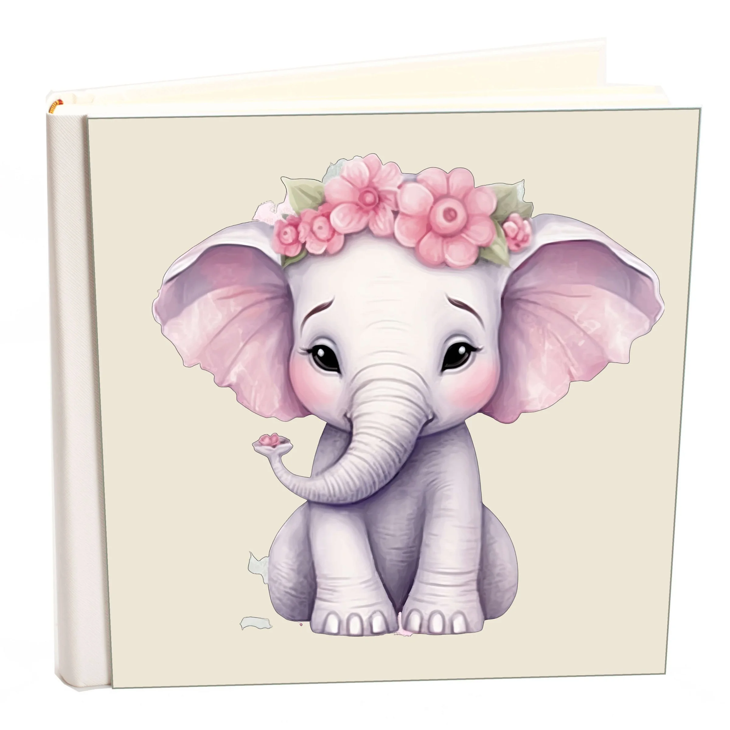 Φωτογραφία προϊόντος: HOPER Άλμπουμ my album elephant 38 boho style με ριζόχαρτο 24x24cm και κουτί άλμπουμ