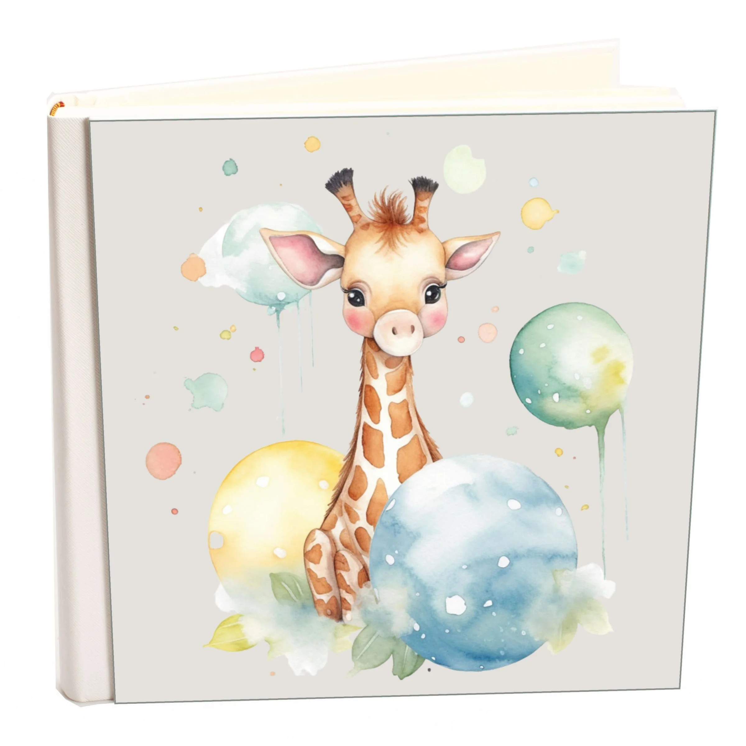 Φωτογραφία προϊόντος: HOPER Άλμπουμ my album giraffe 08 boho style με ριζόχαρτο 30x30cm και κουτί άλμπουμ