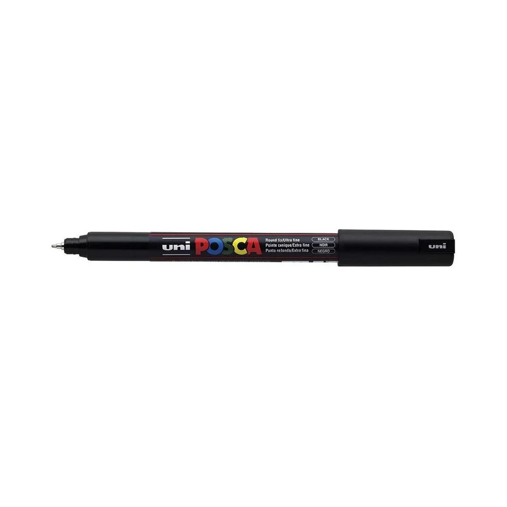 Φωτογραφία προϊόντος: Uni-Ball Μαρκαδοροι Posca Pc-1Mr Extra Fine Black (PC1MREXFBLK) (UNIPC1MREXFBLK)