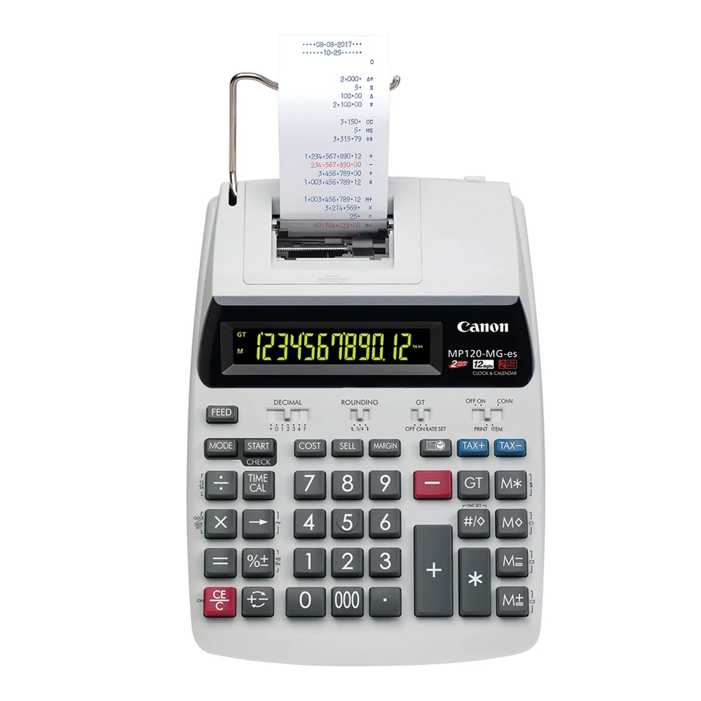 Φωτογραφία προϊόντος: CANON MP120MGII ROLLER PRINT CALCULATOR (2289C001) (CANMP120MGII)