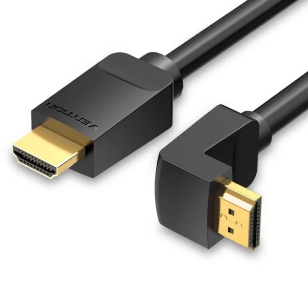 Φωτογραφία προϊόντος: VENTION HDMI Right Angle Cable 270° 1.5M Black (AAQBG) (VENAAQBG)