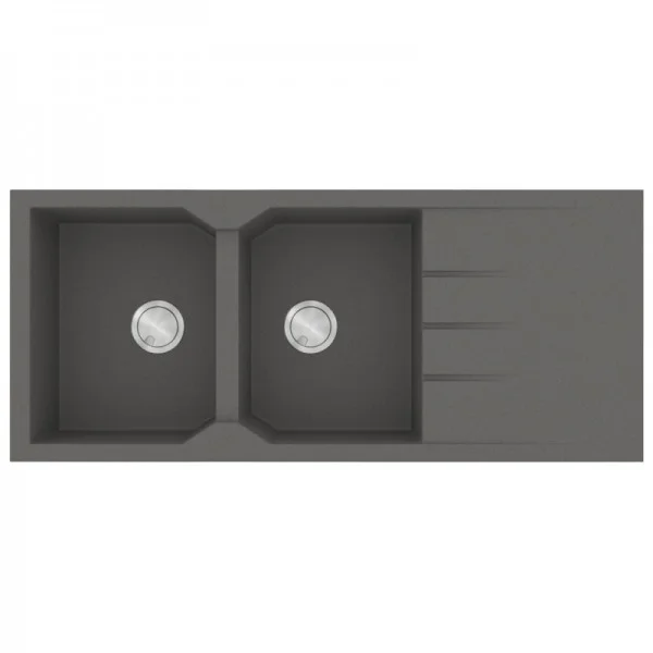 Φωτογραφία προϊόντος: Sanitec 116x50cm Ultra Granite 800 Ενθετος Νεροχύτης Γρανιτένιος Pietra