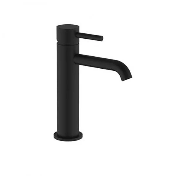 Φωτογραφία προϊόντος: Teorema New Jabil Total Black 6373332 Ψηλή Μπαταρία Νιπτήρος Με Βαλβίδα Κλίκερ