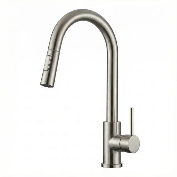Φωτογραφία προϊόντος: Tema MF 8910 Inox Matt – Μπαταρία Κουζίνας με Ντους
