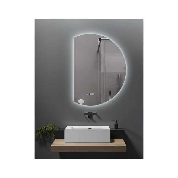 Φωτογραφία προϊόντος: SPARKE LUNAR ΚΑΘΡΕΦΤΗΣ LED D-SHAPE 65x90 SR-09.25.265.08.73