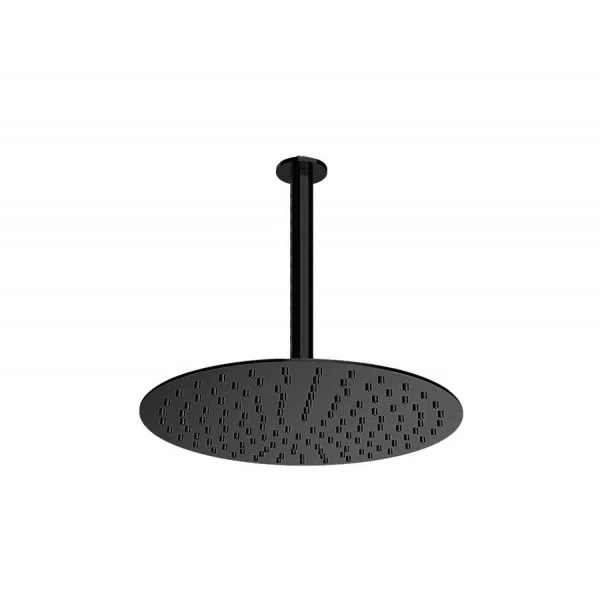 Φωτογραφία προϊόντος: Teorema New Jabil Total Black 6315285 Βραχίονας Οροφής 10cm Με Κεφαλή Ντους Ø20cm